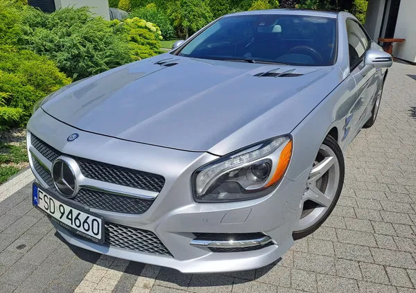 Mercedes-Benz SL cena 165000 przebieg: 132000, rok produkcji 2013 z Wieruszów małe 596